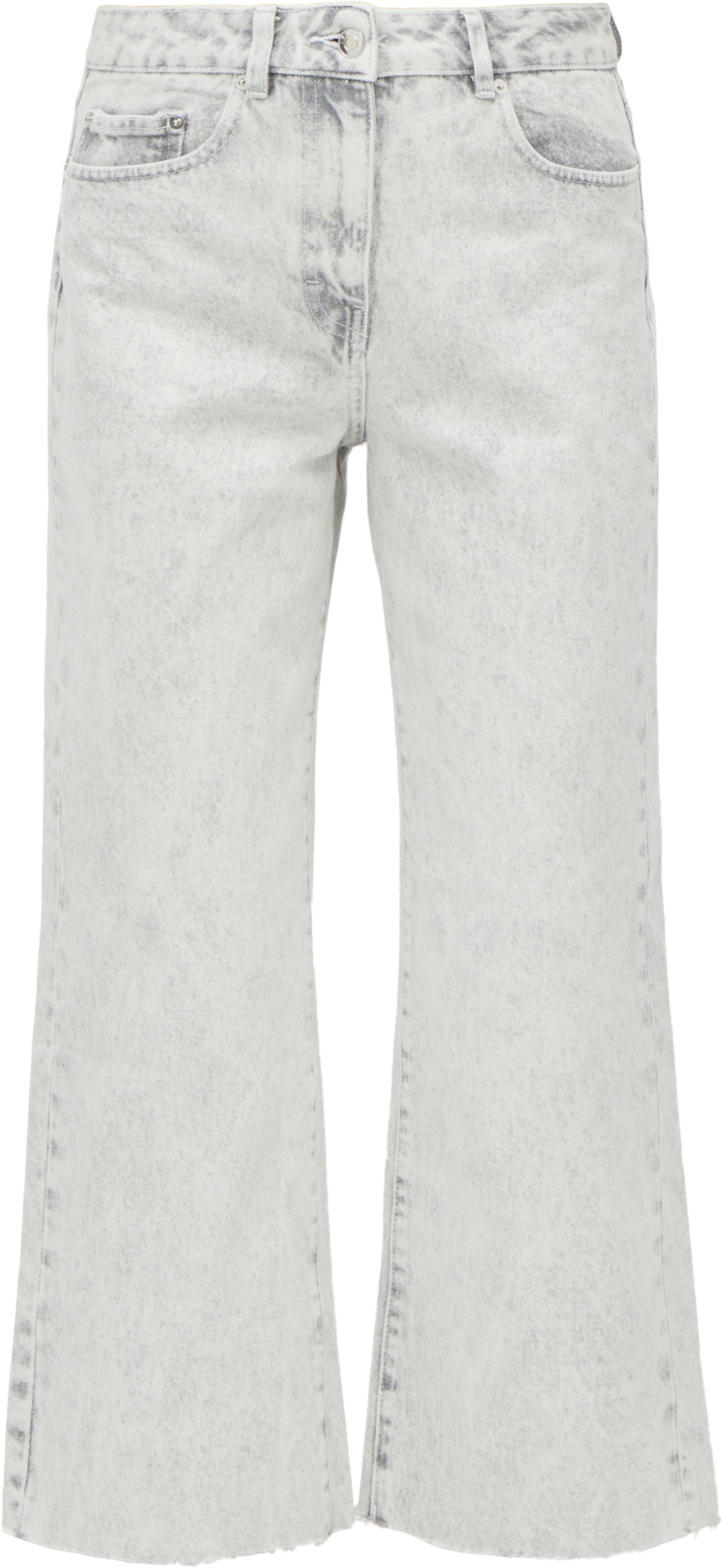 IRO High-Waisted-Jeans in Hellgrau 442899