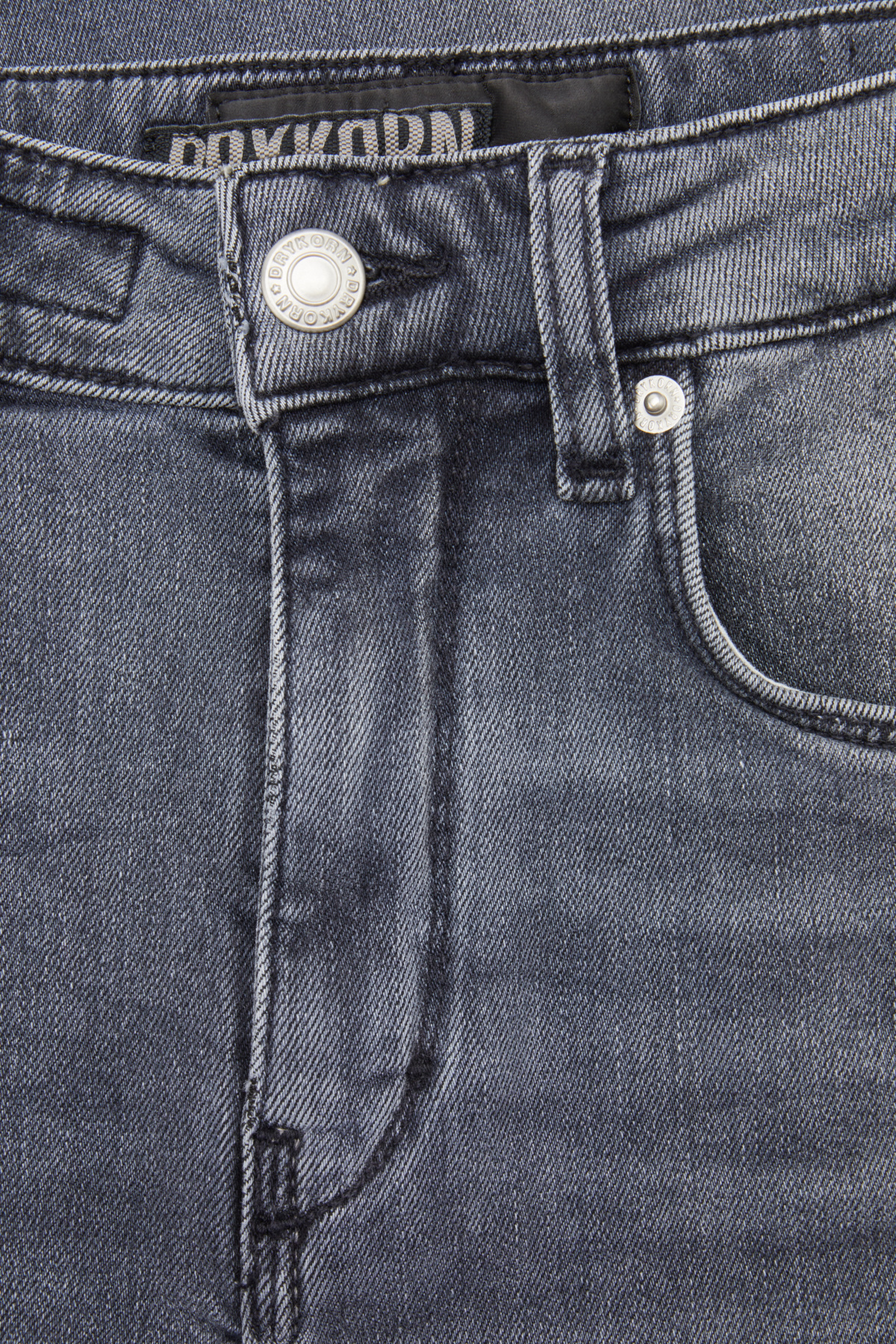 DRYKORN High-Waist Jeans in Grau 435744