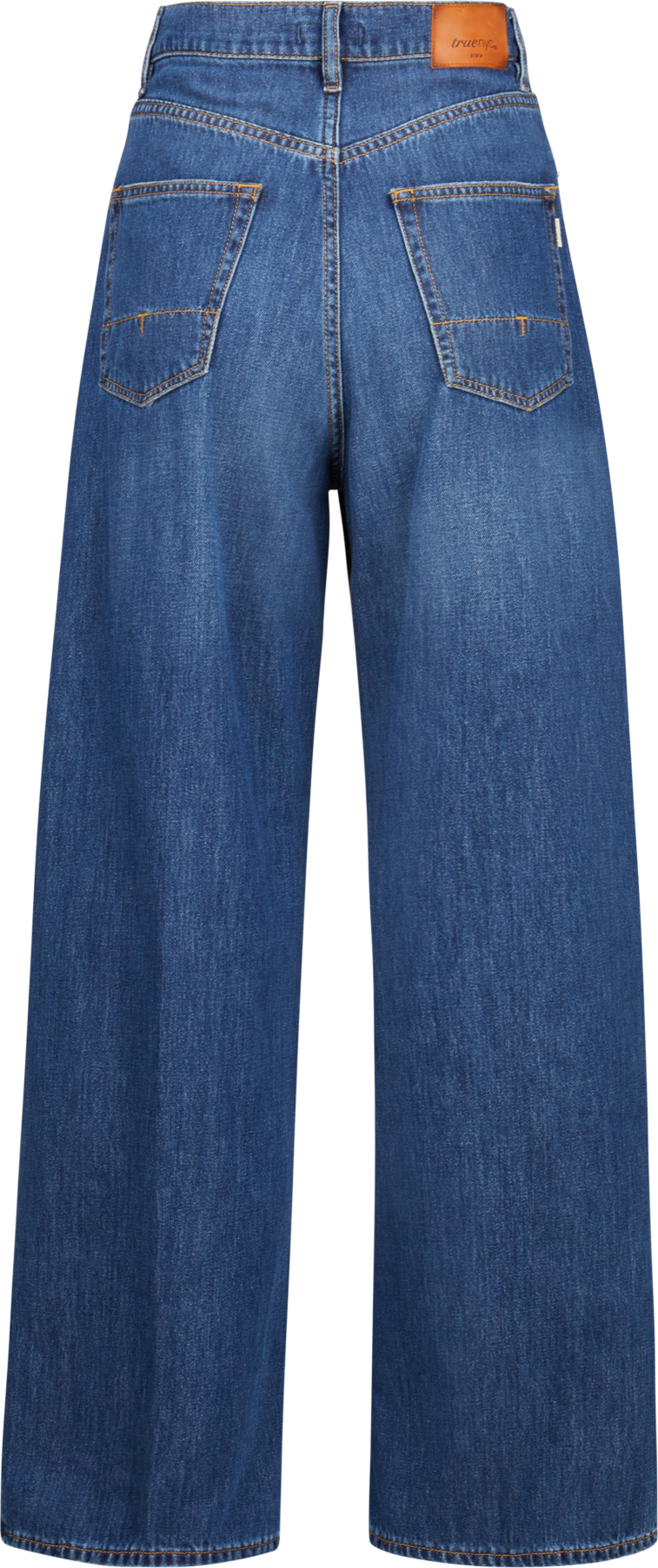 True NYC Denim Palazzo-Jeans in Blau 440522