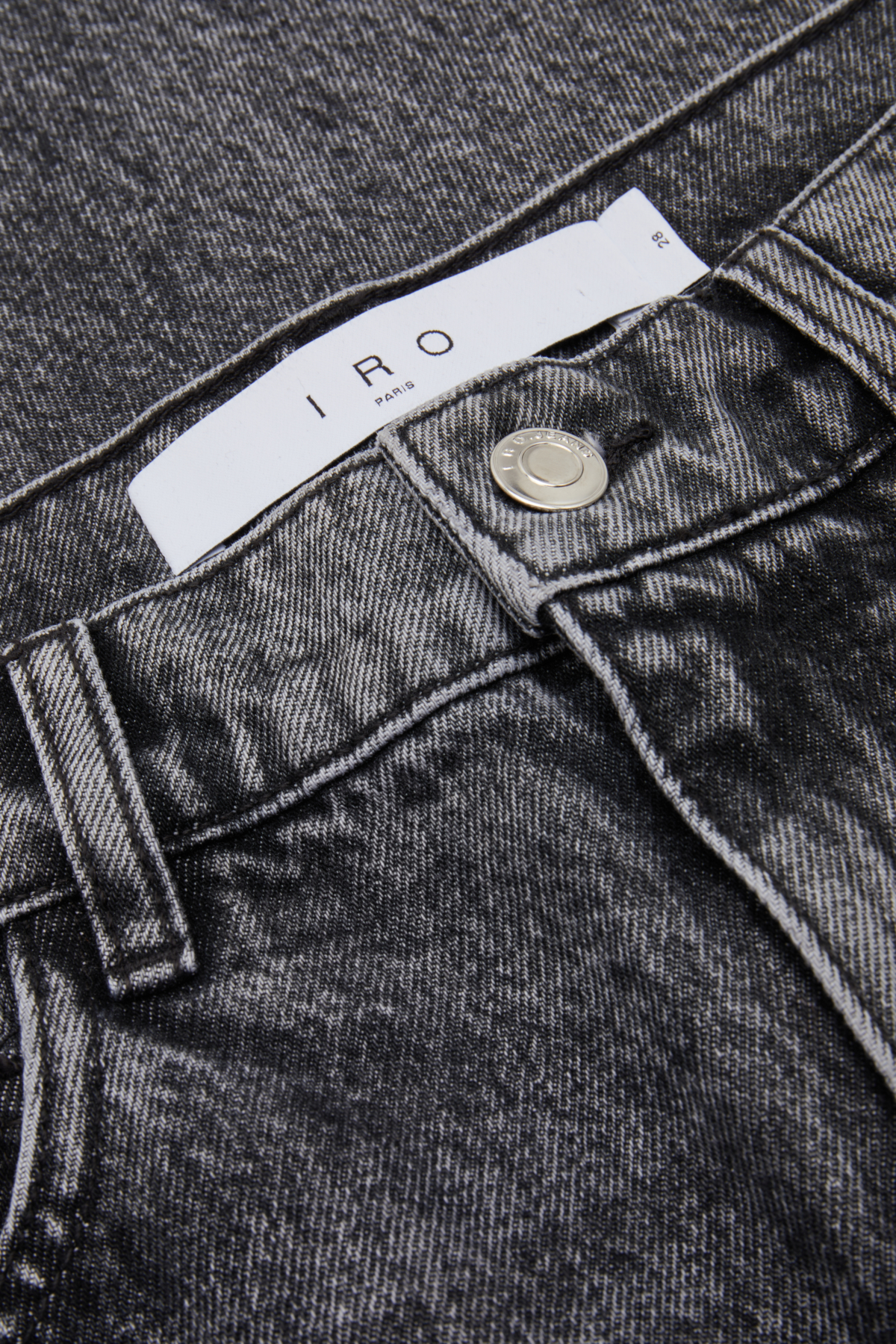 IRO High-Waisted Jeans in Grau 440790