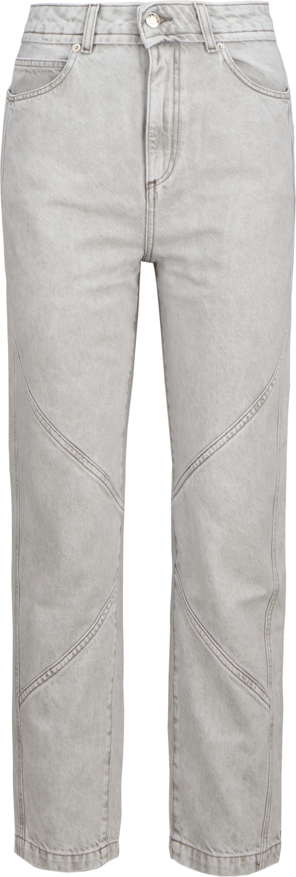 IRO Barrel-Jeans in Hellgrau 441697
