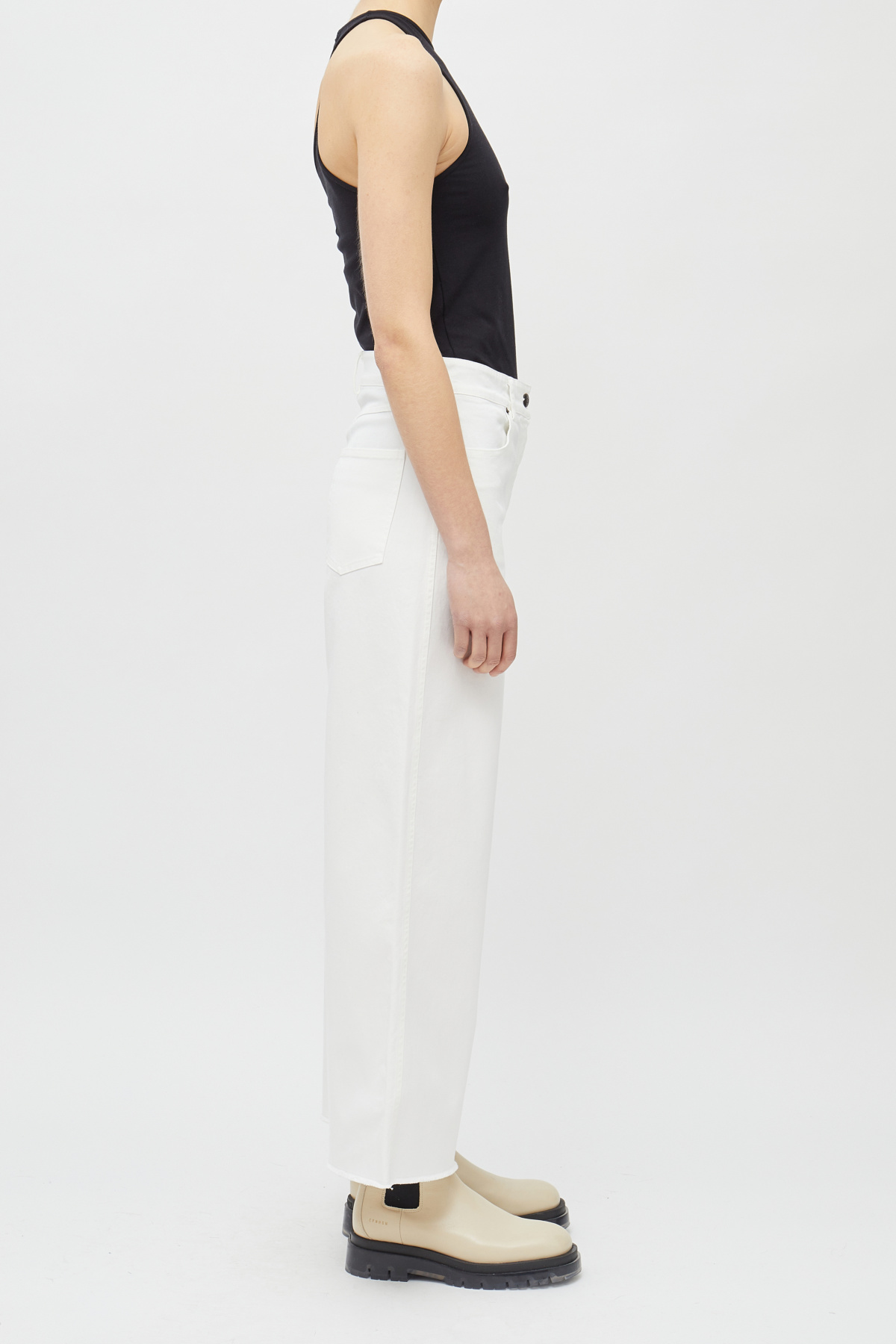 8PM  Jeans-Culotte in Weiß 442545