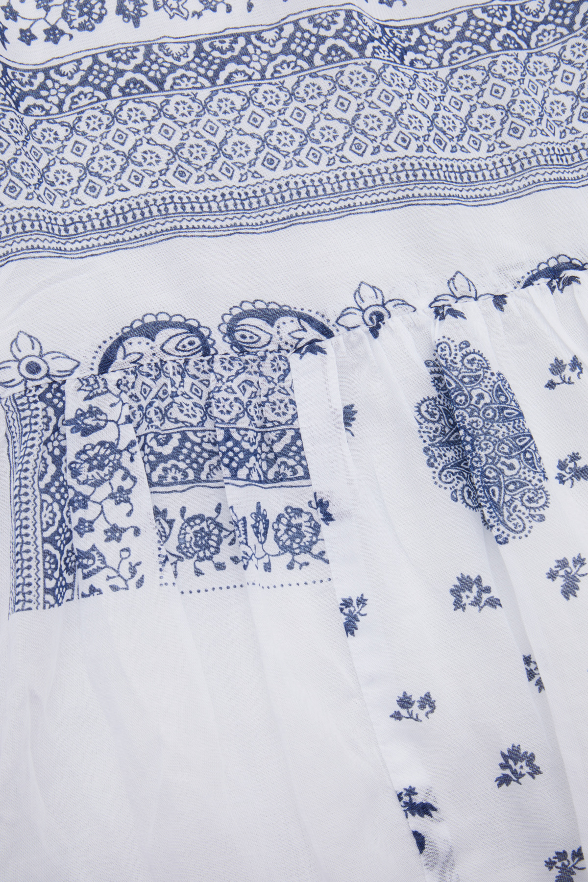 Semicouture Kleid in Weiß mit Ornamente-Muster 435431